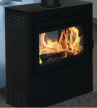 Supreme Vision See-Thru Free Standing EPA Wood Stove