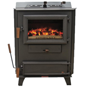 DS Anthra-Max High-Efficiency Freestanding Coal Stove