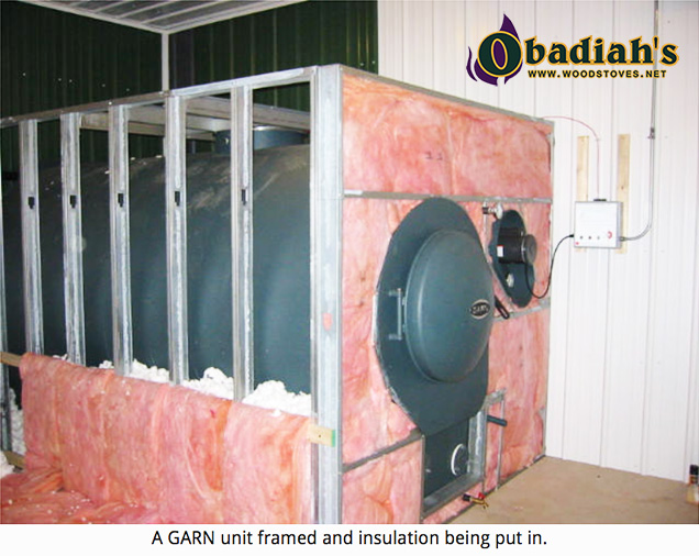 Garn EPA WHS-1500 Wood Boiler - insulation