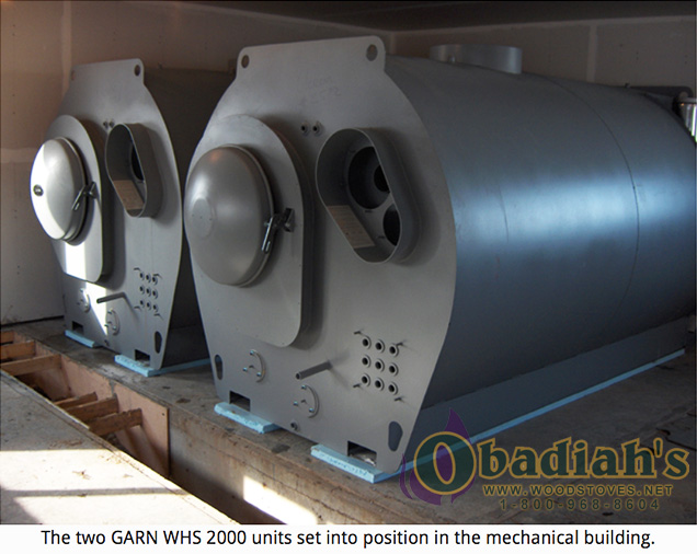 Garn WHS-2000 Residential Wood Gasification Boiler - exterior