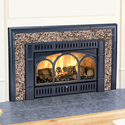 Hearthstone DVI HT 8890 Gas Insert With Willoughby Cast Iron Insert