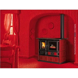 La Nordica Rosa Maiolica Cookstove La Nordica Rosa Maiolica Cookstove