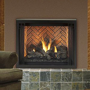 Merit Louverless Astria Gas Fireplace