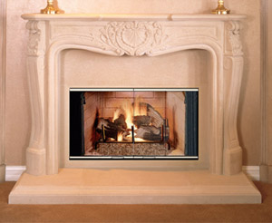 BC/BR 42” Lennox Wood Burning Fireplace