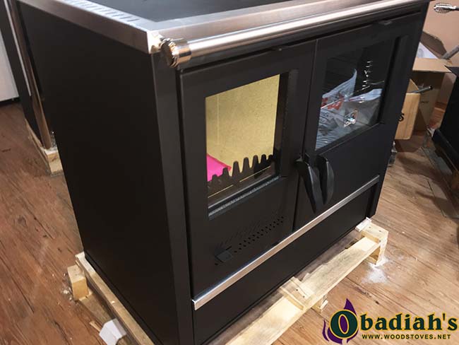 North Wood Cookstove with Domestic Hot Water