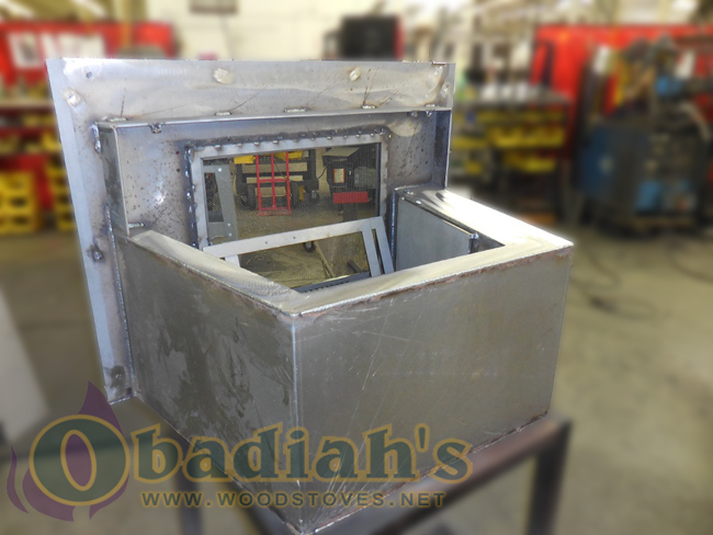Obadiah's Fireplace Conversion Cookstove - steel construction