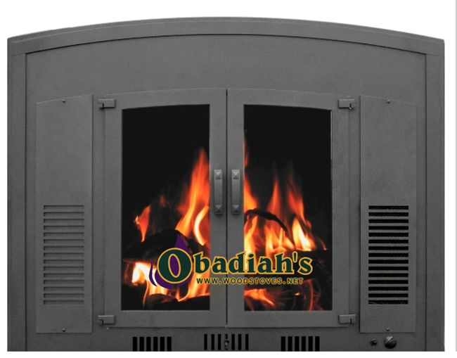 Obadiah's Fireplace Conversion Cookstove - charcoal