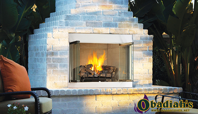Astria Odyssey / Superior VRE3000 Outdoor Vent Free Gas Fireplace