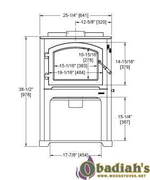 Quadrafire 3100 Limited Edition Wood Stove - Discontinued at Obadiah's