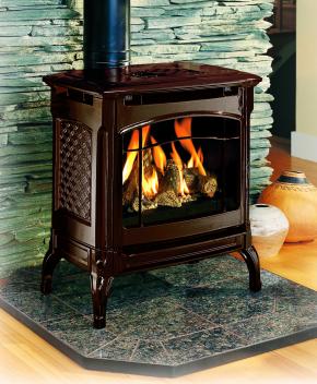 Hearthstone Champlain 8301 Cast Iron Direct Vent Gas Stove