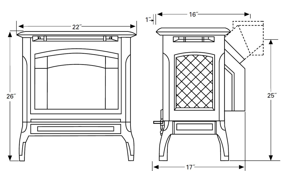 Hearthstone Stowe 8322 Schematic