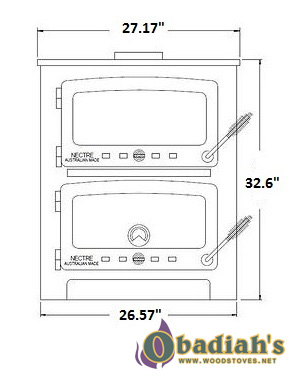 Vermont Bun Baker XL 2500 Wood Cook Stove