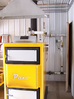 Paxo Wood Boiler Fire Wood Out Building Installation