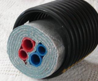 Underground PEX Plumbing Feed/Return Combo Pipe Medium Grade