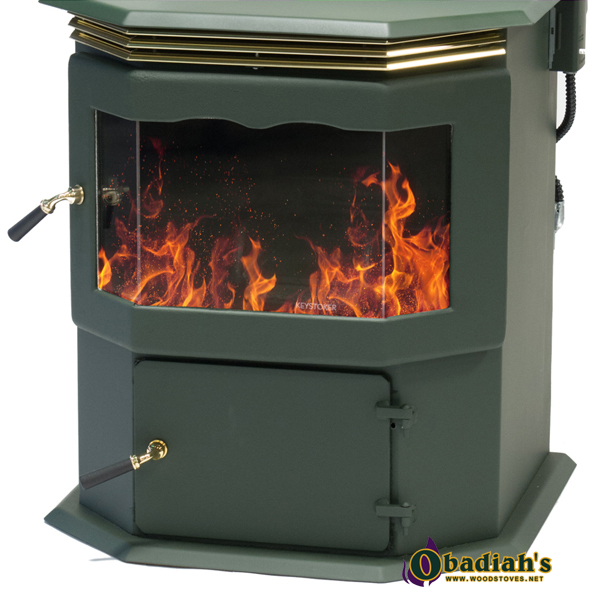 Keystoker Baywindow 75,000 Coal Stove