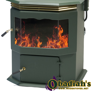 Keystoker Baywindow 75,000 Coal Stove