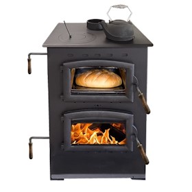 Buck Homesteader Wood Burning Cookstove