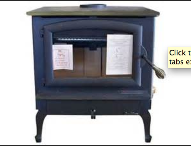 Buck 74ZC Non-Catalytic Stove - Discontinued