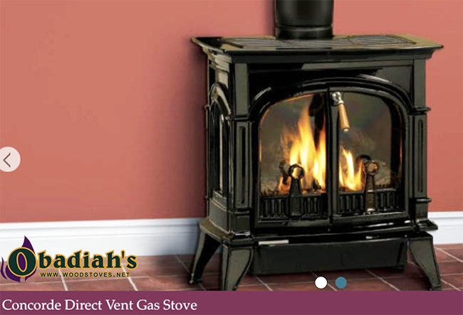 Majestic Dutchwest Concorde Cast Iron EPA Direct Vent Gas Stove - Discontinued