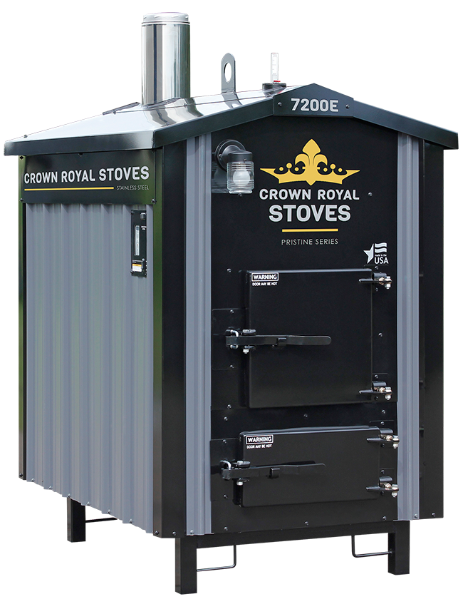 Crown Royal RS7200E EPA Outdoor Wood Gasification Boiler