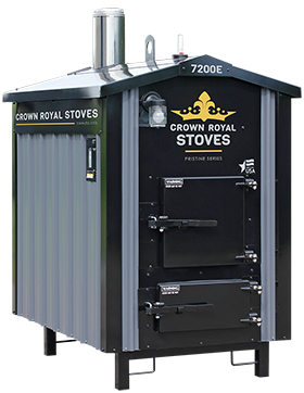 Crown Royal RS7200E EPA Outdoor Wood Gasification Boiler - Not Available