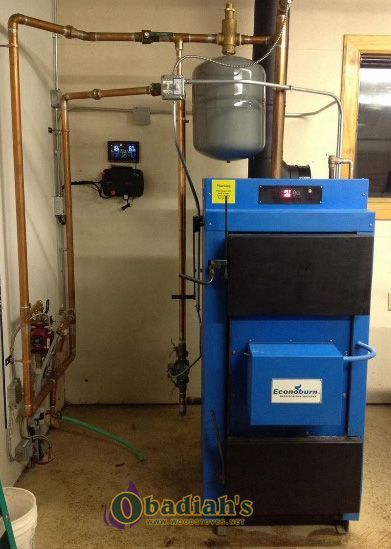 Econoburn 170-200 EPA Qualified Indoor Wood Gasification Boiler - Installation