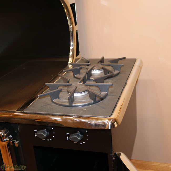 Elmira Fireview 1842-G 48” Wood Cookstove Gas Range