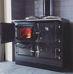 Tiny Wood Cook Stove Range