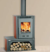 Fajardo Antartida Burdeos Wood Burning Stove