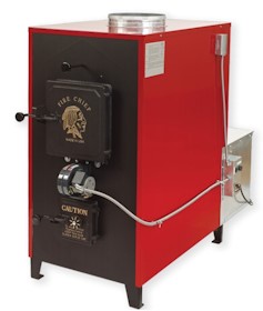 Fire Chief Model 1100C Coal Burning Forced Air Furnace by HY-C