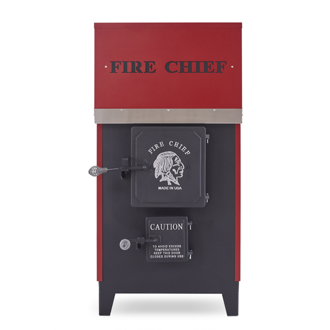 Fire Chief Model 1500 EPA Certified Wood Burning Indoor Furnace by HY-C - Discontinued