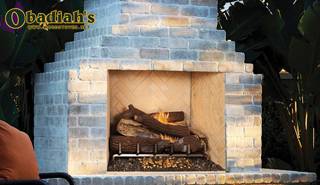 Astria Grand Meridian Indoor/Outdoor Wood Fireplace