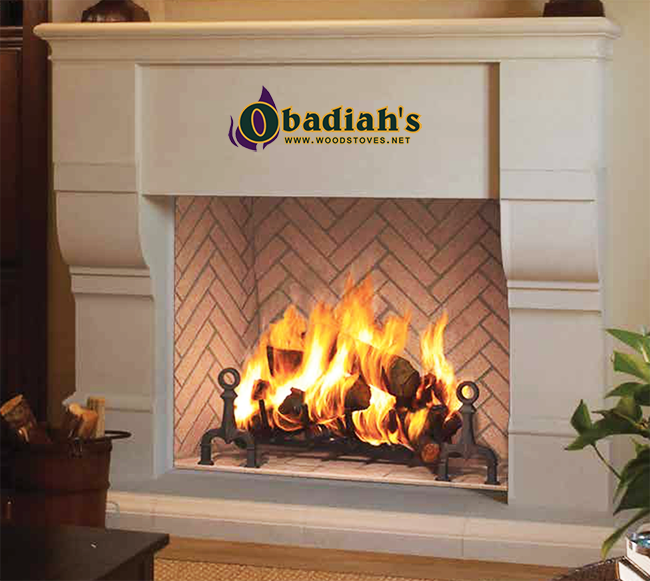 Astria Grand Meridian Indoor/Outdoor Wood Fireplace