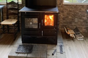 Guliver Hydro Wood Cook Stove by Guca