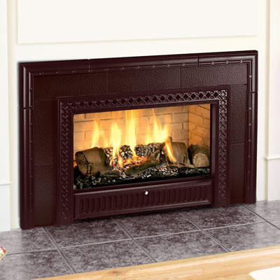Hearthstone 8890 Gas Insert with Cast Iron Facade