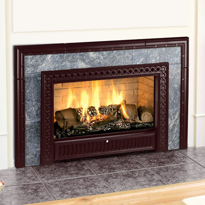 Hearthstone 8890 Gas Insert with Cast Iron Facade