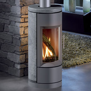 Hearthstone Bari 8180 Contemporary Soapstone Gas Stove