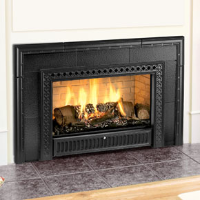 Hearthstone 8890 Gas Insert with Cast Iron Facade