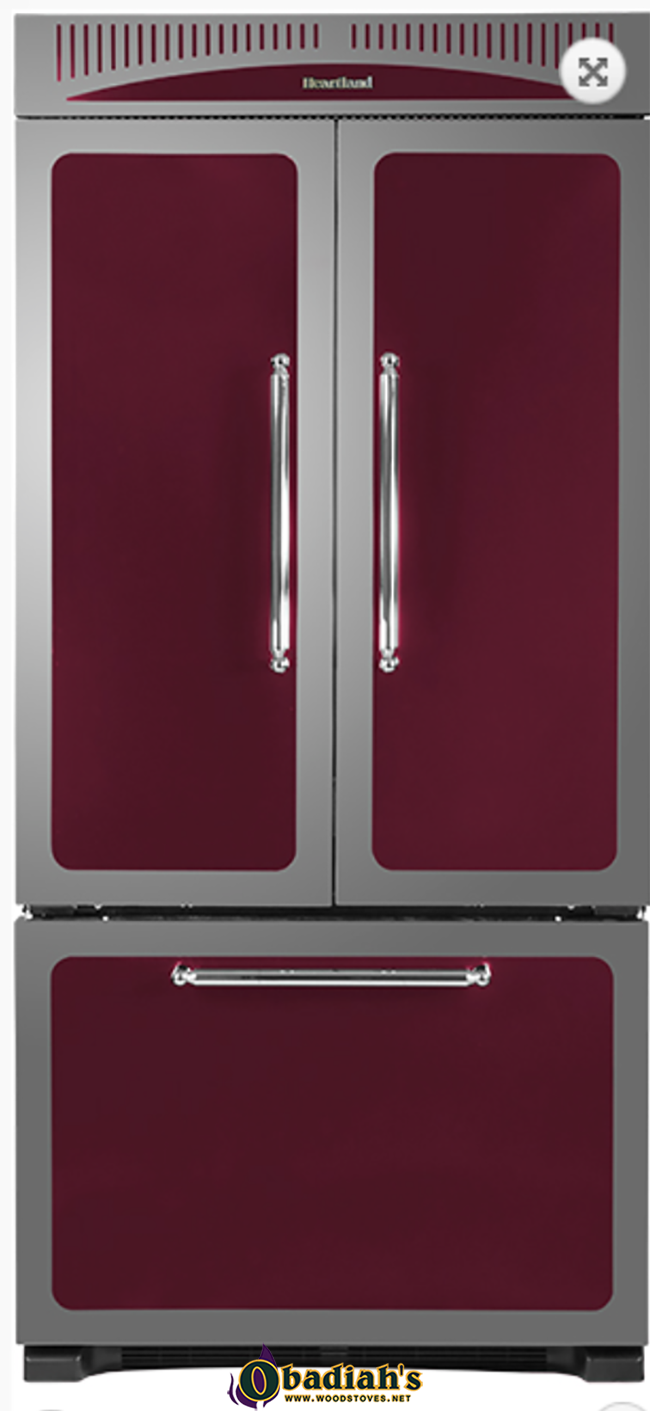 Heartland Classic 36” Double Door Refrigerator - Discontinued