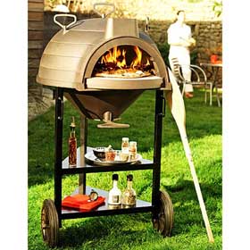 Invicta Lo Goustaou Multi-Function Wood/Bread Oven with Trolley - Discontinued