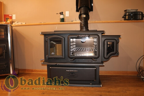 J.A Roby Chief Wood Cook Stove w/Side Water Reservoir J.A Roby Chief Wood Cook Stove w/Side Water Reservoir