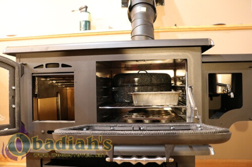 J.A Roby Chief Wood Cook Stove w/Side Water Reservoir J.A Roby Chief Wood Cook Stove w/Side Water Reservoir