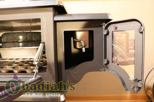 J.A Roby Chief Wood Cook Stove w/Side Water Reservoir J.A Roby Chief Wood Cook Stove w/Side Water Reservoir