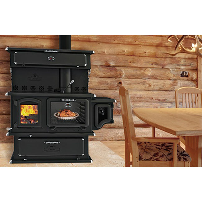 J.A Roby Chief Wood Cook Stove w/Side Water Reservoir