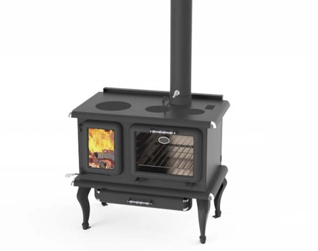 J.A. Roby Marmiton Wood Cook Stove at Obadiah's