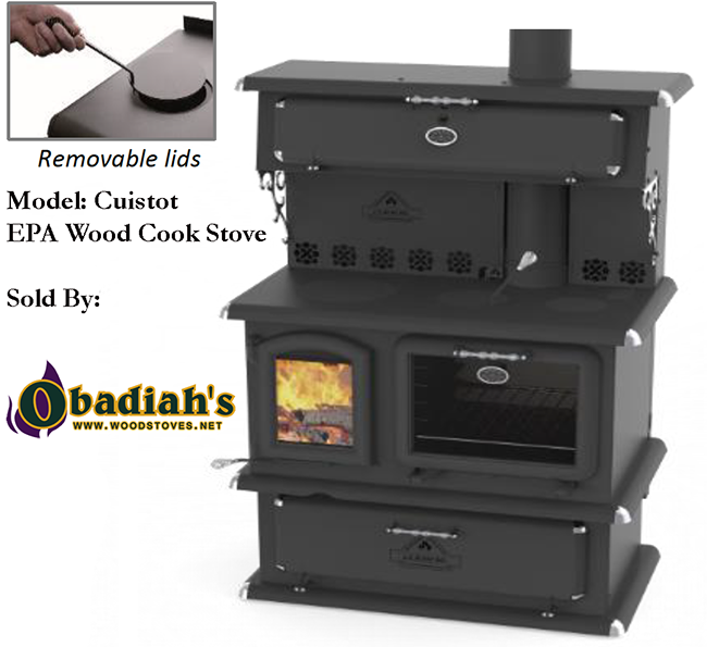 J.A. Roby Cuistot Wood Cook Stove