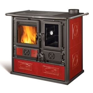 La Nordica Rosa Reverse Wood Cookstove La Nordica Rosa Reverse Wood Cookstove