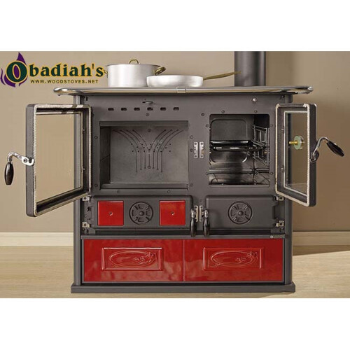 La Nordica Rosa Reverse Wood Cookstove La Nordica Rosa Reverse Wood Cookstove