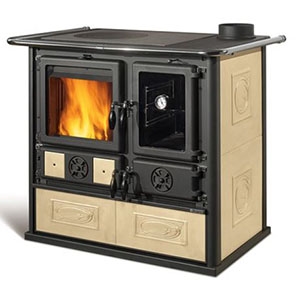 La Nordica Rosa Reverse Wood Cookstove La Nordica Rosa Reverse Wood Cookstove