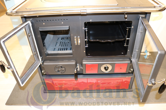 La Nordica Rosa Reverse Wood Cookstove